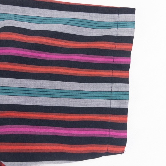 Wrangler Western Shirt Mens 16.5 L Tall Multi Color Vintage Pearl Snap Stripe - Picture 7 of 9